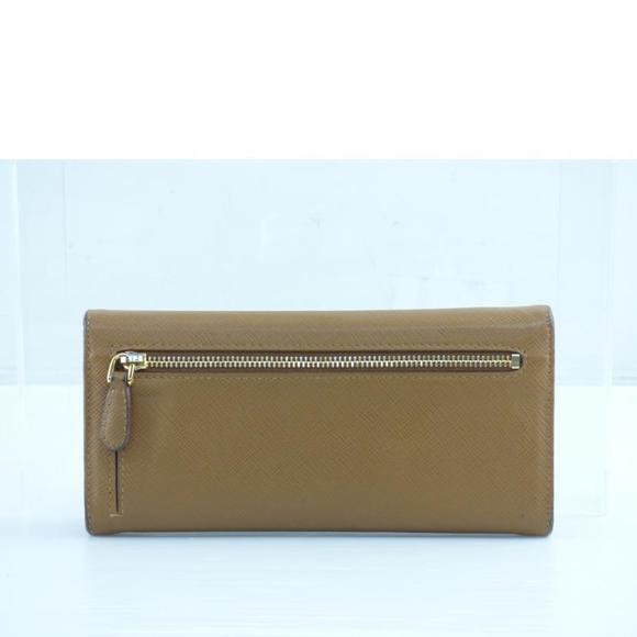 Prada Black Long Wallet Saffiano Bifold Leather - Picture 1 of 8